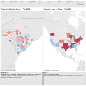 Retention Rate – Geospatial